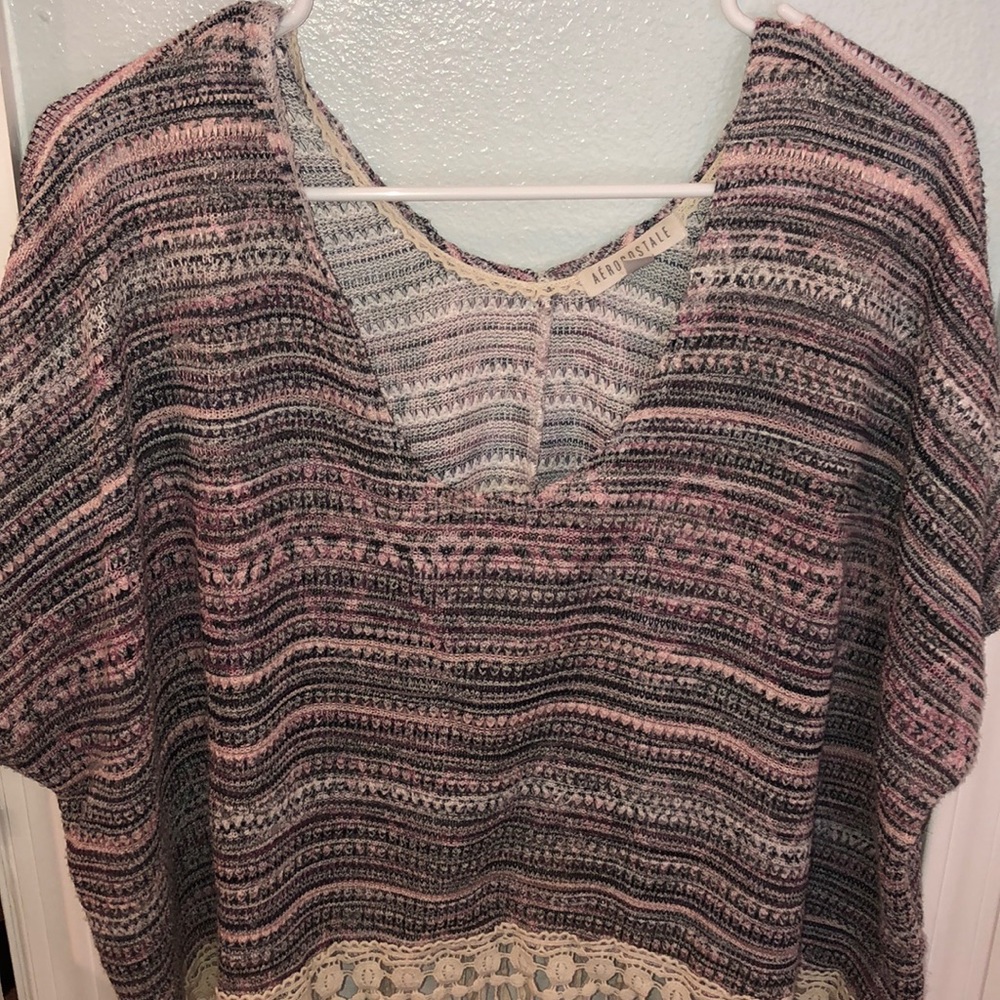 Aeropostale fringe top